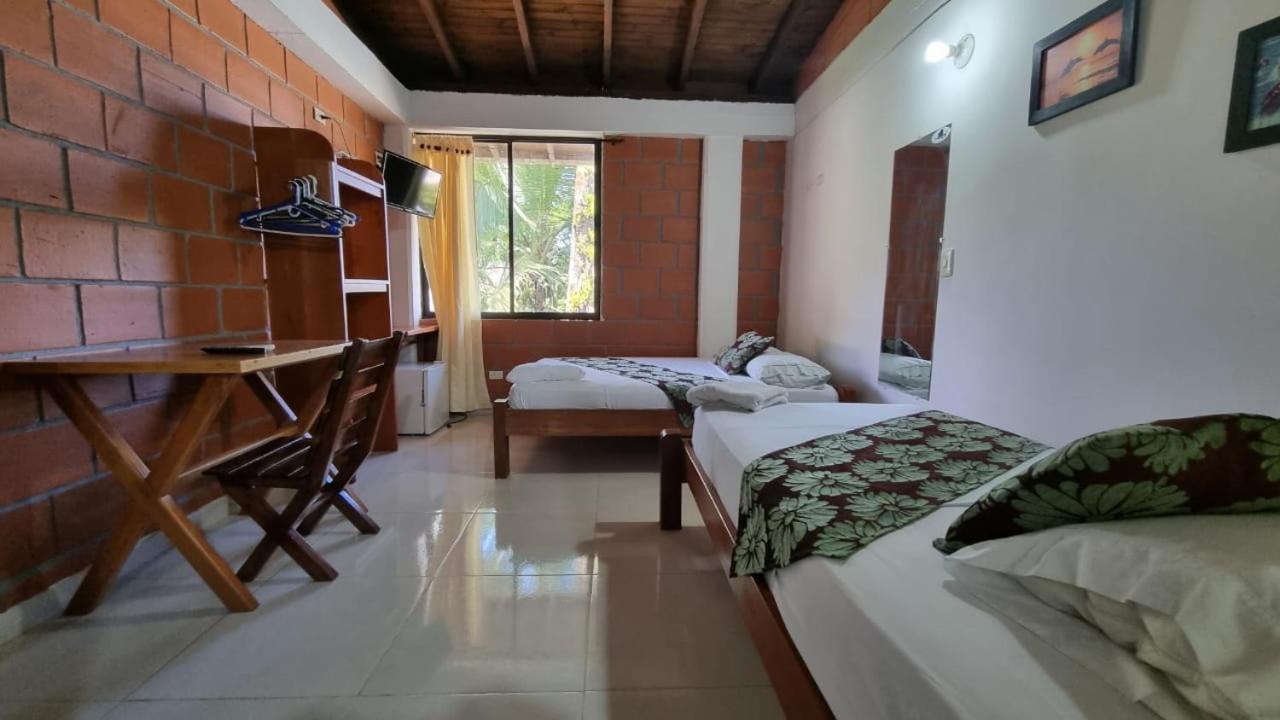 Hotel Bahia Yubarta バイーア・ソラノ エクステリア 写真