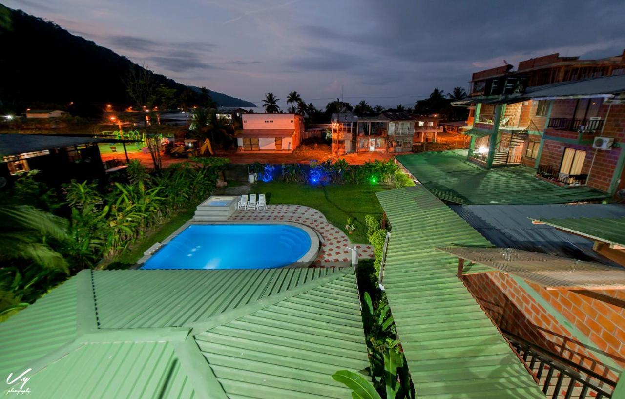 Hotel Bahia Yubarta バイーア・ソラノ エクステリア 写真